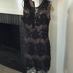H&M Beautiful black lace dress NWT